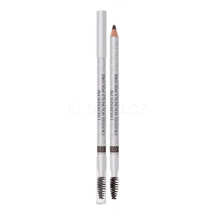 Christian Dior Diorshow Crayon Sourcils Poudre Tužka na obočí pro ženy 1,19 g Odstín 032 Dark Brown