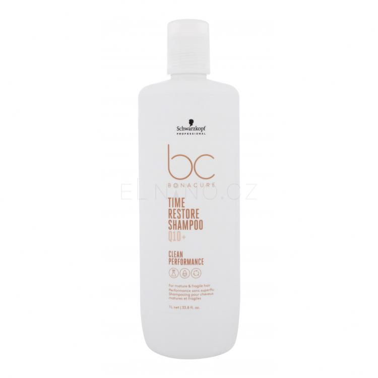 Schwarzkopf Professional BC Bonacure Q10+ Time Restore Šampon pro ženy 1000 ml