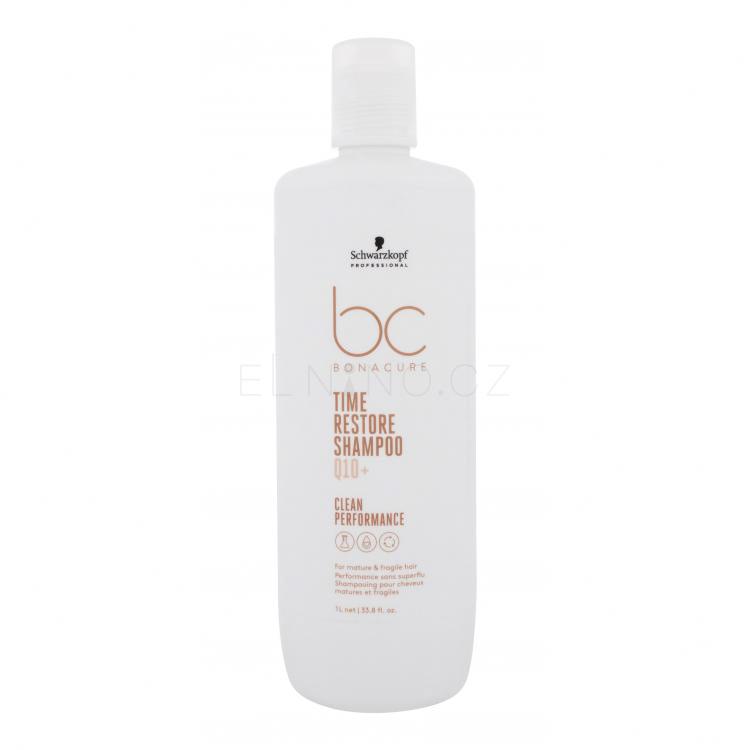Schwarzkopf Professional BC Bonacure Time Restore Q10 Shampoo Šampon pro ženy 1000 ml