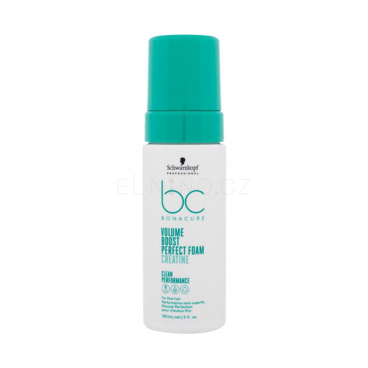 Schwarzkopf Professional BC Bonacure Volume Boost Creatine Perfect Foam Pro objem vlasů pro ženy 150 ml