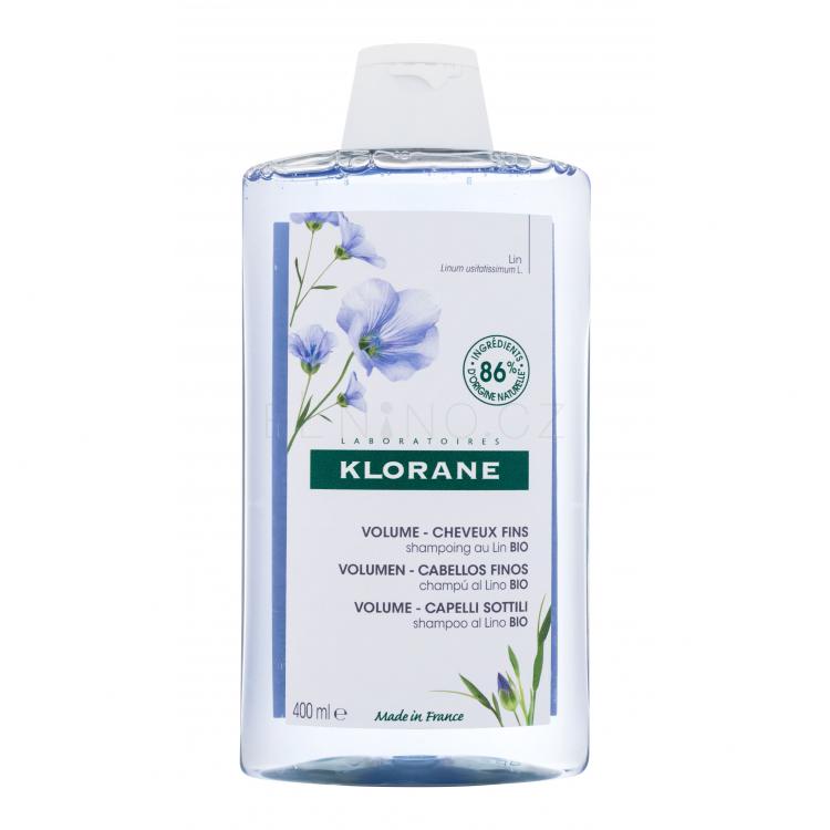 Klorane Organic Flax Volume Šampon pro ženy 400 ml