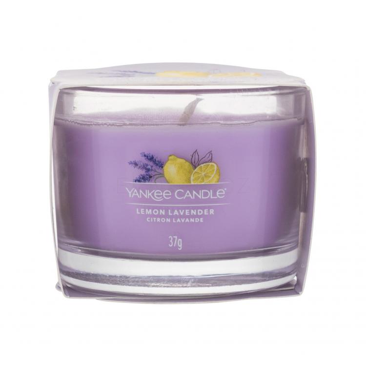 Yankee Candle Lemon Lavender Vonná svíčka 37 g