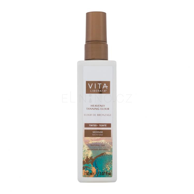 Vita Liberata Heavenly Tanning Elixir Tinted Samoopalovací přípravek pro ženy 150 ml Odstín Medium