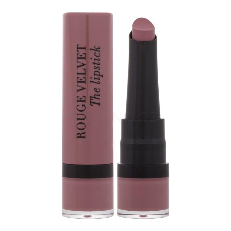 BOURJOIS Paris Rouge Velvet The Lipstick Rtěnka pro ženy 2,4 g Odstín 32 Choupi´nk