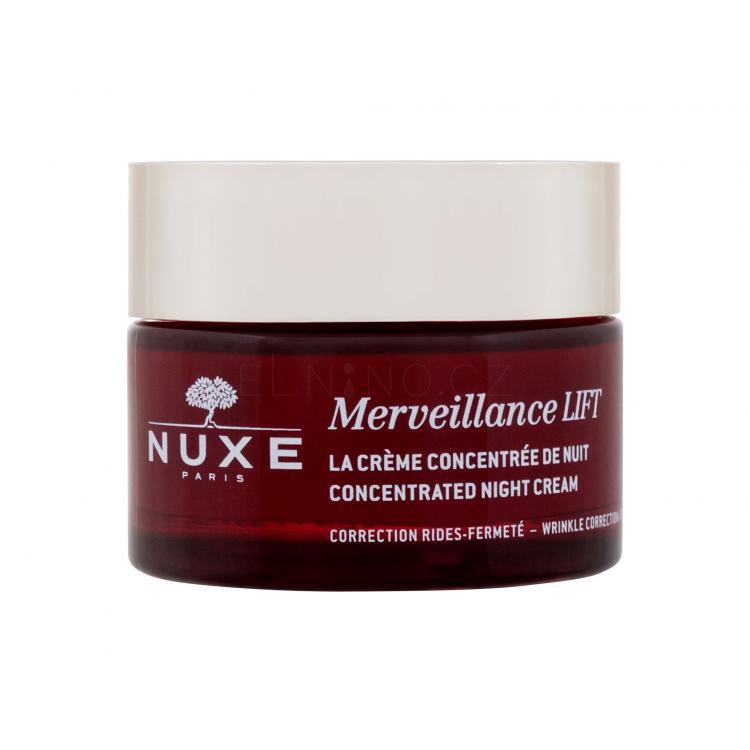 NUXE Merveillance Lift Concentrated Night Cream Noční pleťový krém pro ženy 50 ml