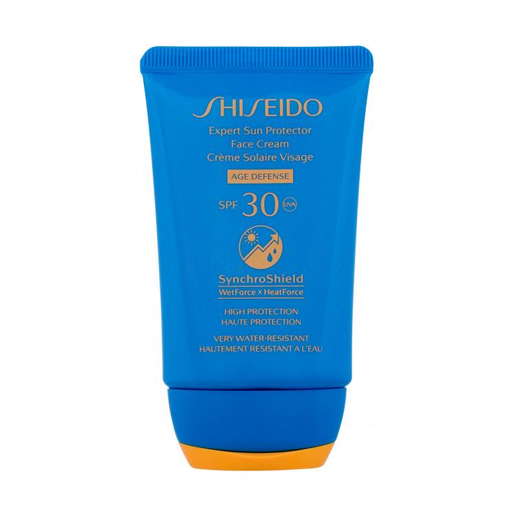Shiseido Expert Sun Face Cream SPF30 Opalovací přípravek na obličej pro ženy 50 ml