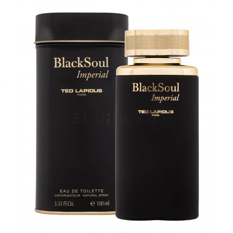 Ted Lapidus Black Soul Imperial Toaletní voda pro muže 100 ml