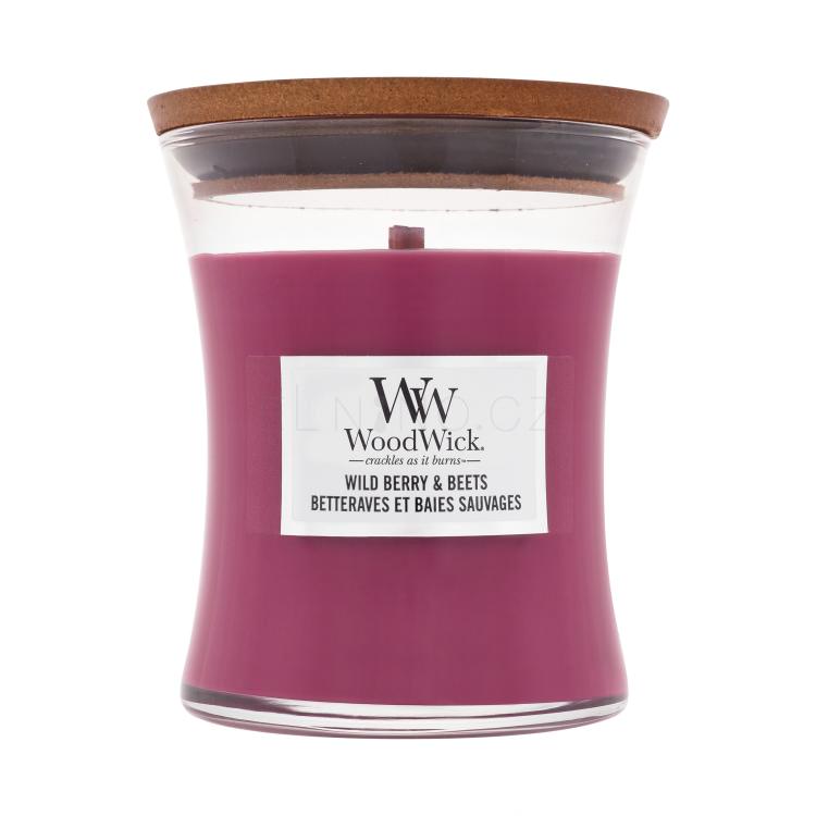 WoodWick Wild Berry &amp; Beets Vonná svíčka 275 g