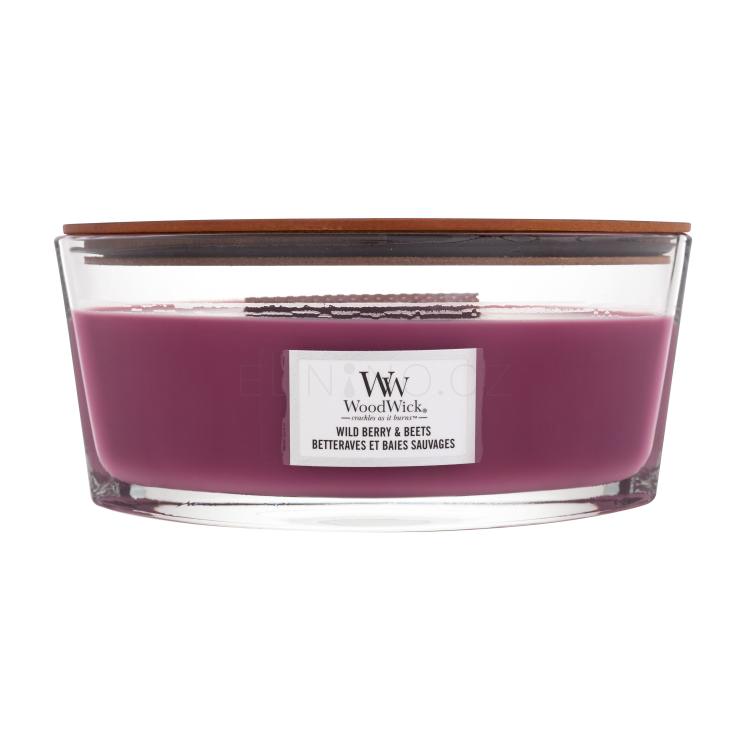 WoodWick Wild Berry &amp; Beets Vonná svíčka 453,6 g