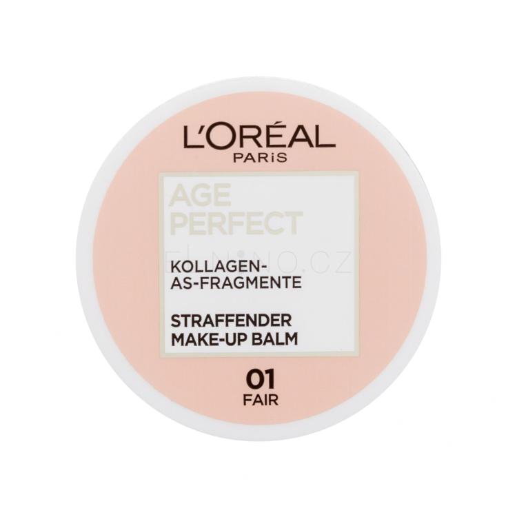 L&#039;Oréal Paris Age Perfect Make-Up Balm Make-up pro ženy 18 ml Odstín 01 Fair