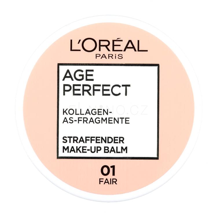 L&#039;Oréal Paris Age Perfect Make-Up Balm Make-up pro ženy 18 ml Odstín 01 Fair