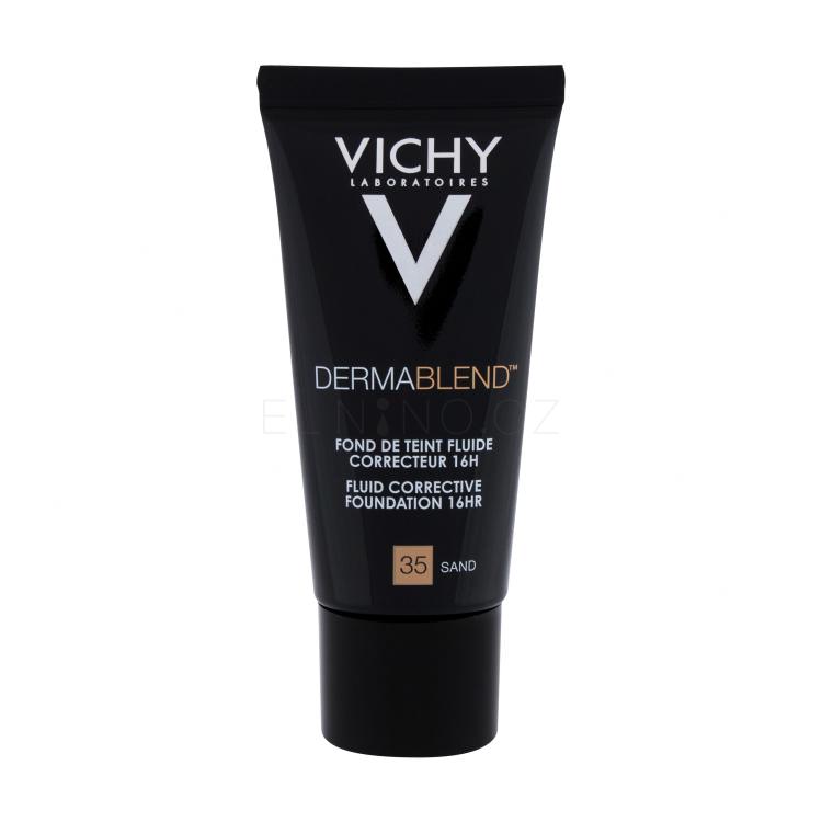Vichy Dermablend™ Fluid Corrective Foundation SPF35 Make-up pro ženy 30 ml Odstín 35 Sand poškozená krabička
