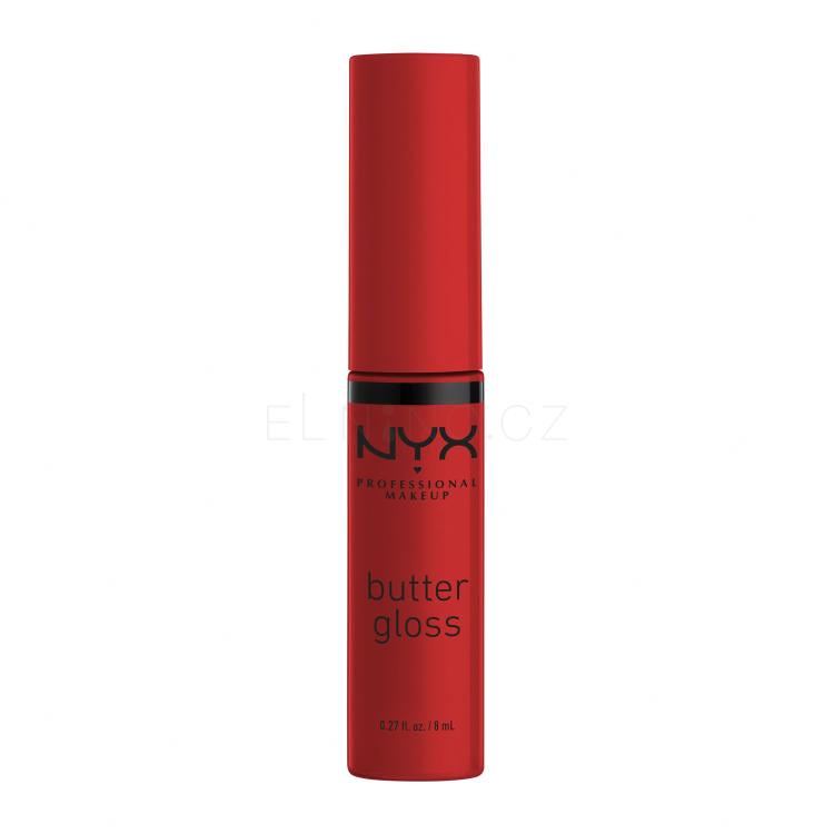 NYX Professional Makeup Butter Gloss Lesk na rty pro ženy 8 ml Odstín 40 Apple Crisp