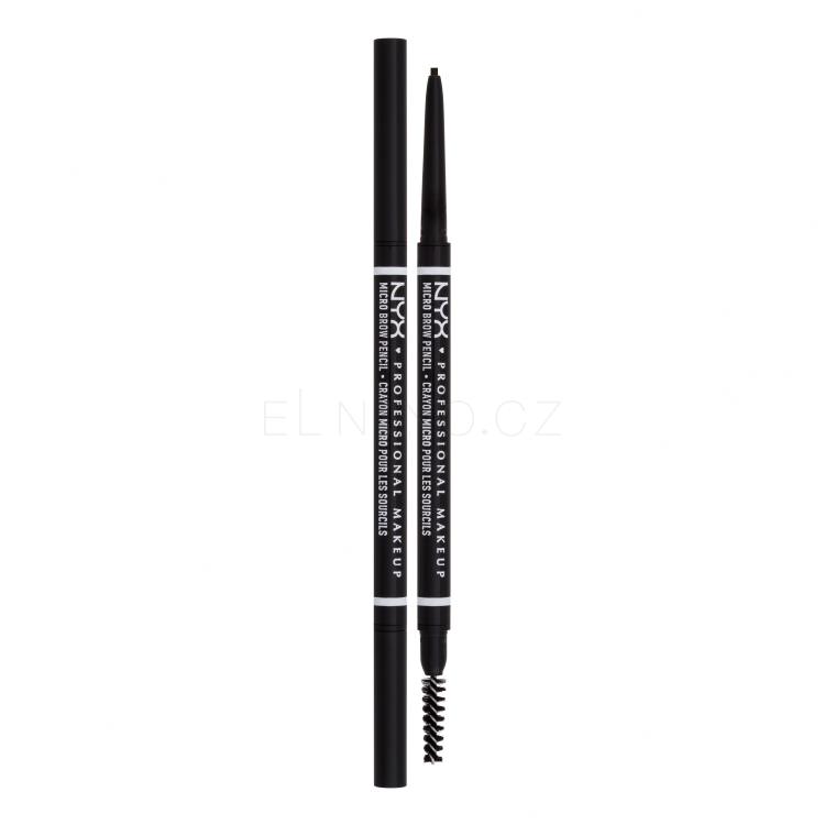 NYX Professional Makeup Micro Brow Pencil Tužka na obočí pro ženy 0,09 g Odstín 08 Black