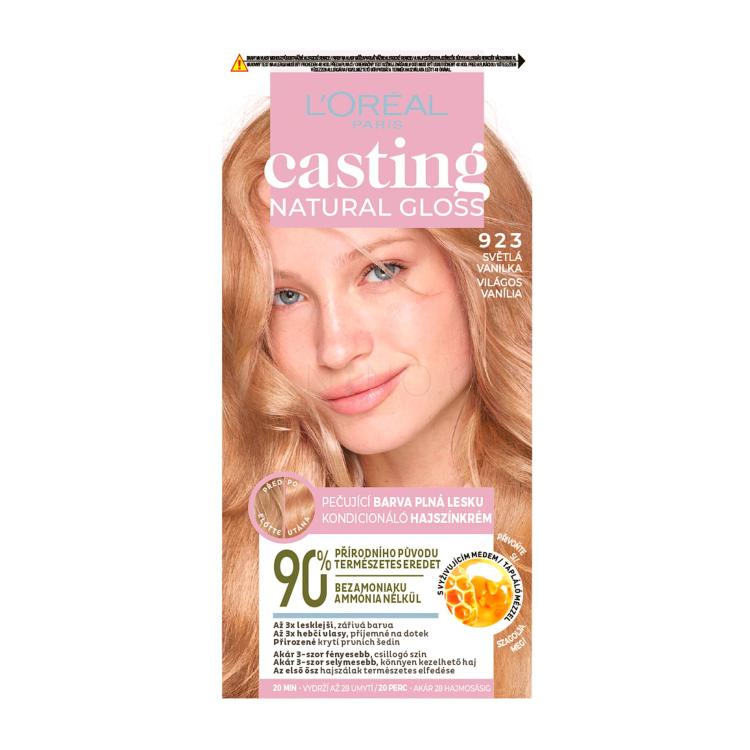 L&#039;Oréal Paris Casting Natural Gloss Barva na vlasy pro ženy 48 ml Odstín 923