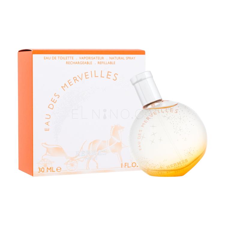 Hermes Eau Des Merveilles Toaletní voda pro ženy Plnitelný 30 ml