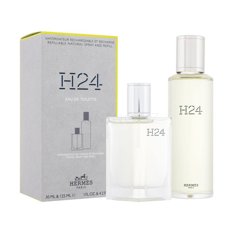 Hermes H24 Dárková kazeta toaletní voda 30 + toaletní voda náplň 125 ml