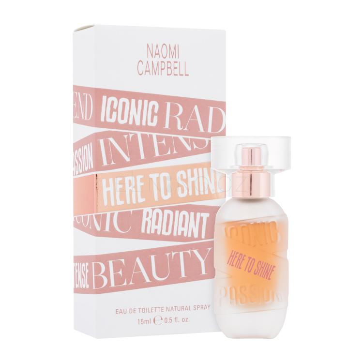 Naomi Campbell Here To Shine Toaletní voda pro ženy 15 ml