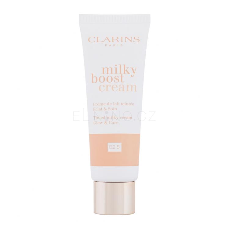 Clarins Milky Boost Cream Glow &amp; Care BB krém pro ženy 45 ml Odstín 02.5