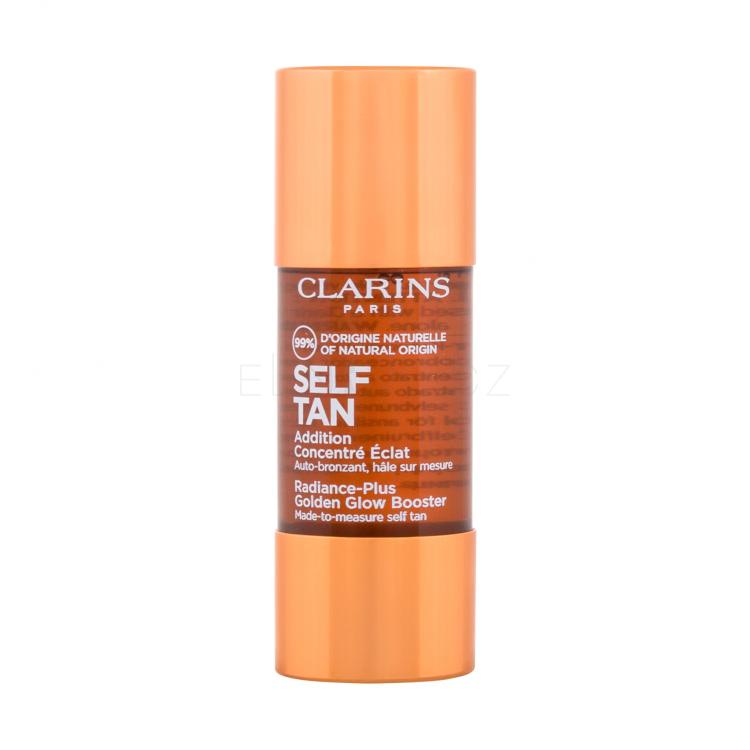 Clarins Self Tan Radiance-Plus Golden Glow Booster Face Samoopalovací přípravek pro ženy 15 ml