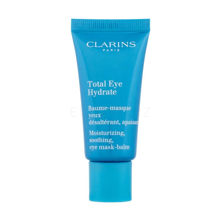 Clarins Total Eye Hydrate Moisturizing, Soothing, Eye Mask-Balm Maska na oči pro ženy 20 ml