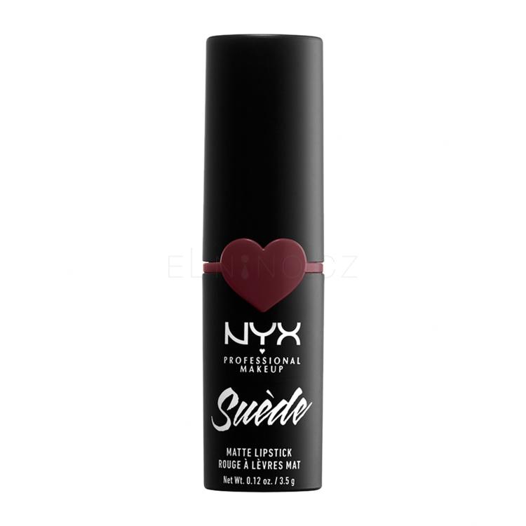 NYX Professional Makeup Suède Matte Lipstick Rtěnka pro ženy 3,5 g Odstín 06 Lolita