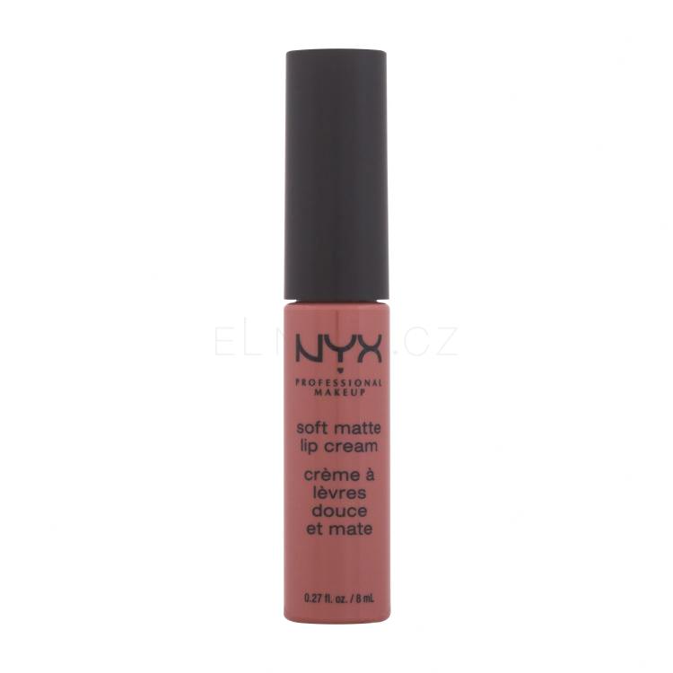 NYX Professional Makeup Soft Matte Lip Cream Rtěnka pro ženy 8 ml Odstín 19 Cannes