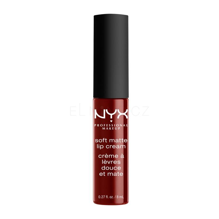 NYX Professional Makeup Soft Matte Lip Cream Rtěnka pro ženy 8 ml Odstín 27 Madrid
