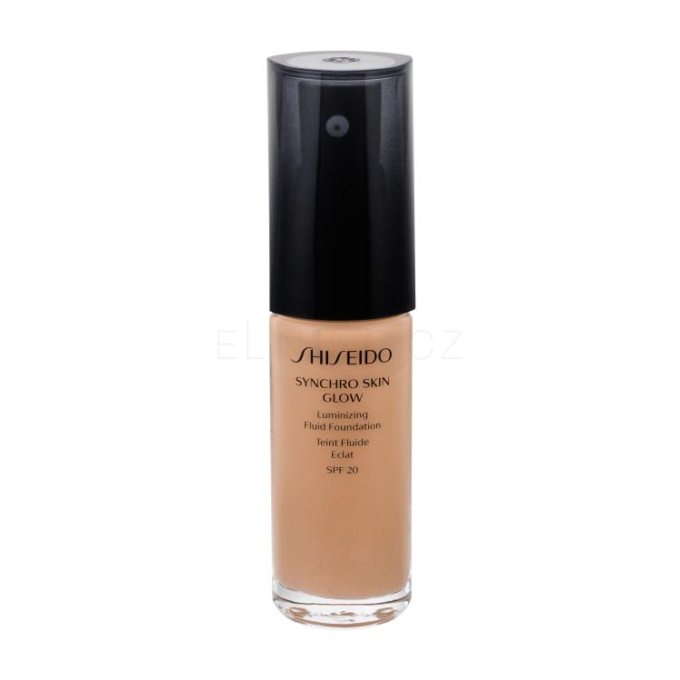 Shiseido Synchro Skin Glow SPF20 Make-up pro ženy 30 ml Odstín Rose 4 poškozená krabička
