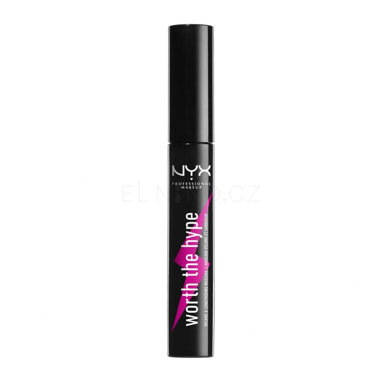 NYX Professional Makeup Worth The Hype Řasenka pro ženy 7 ml Odstín 01 Black
