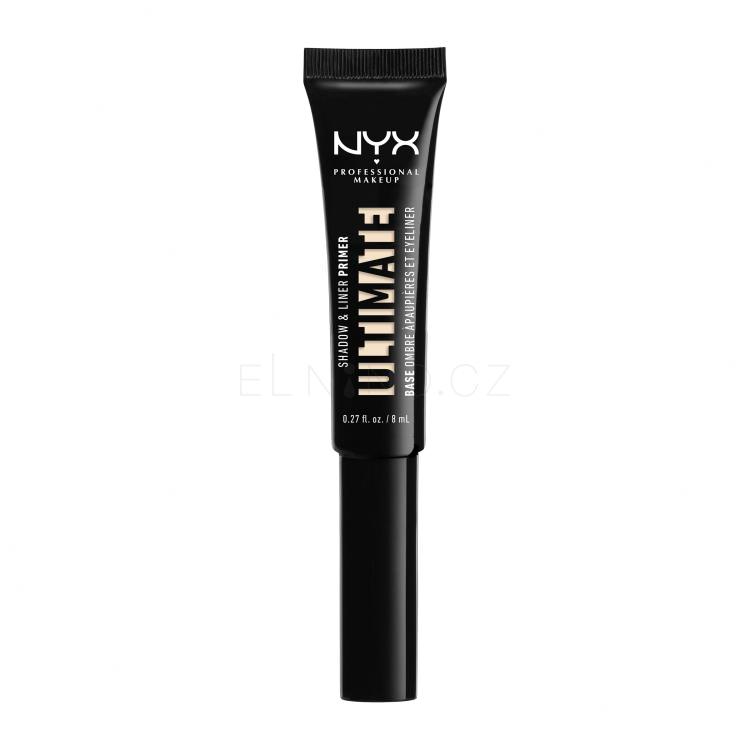 NYX Professional Makeup Ultimate Shadow &amp; Liner Primer Báze pod stíny pro ženy 8 ml Odstín 01 Light