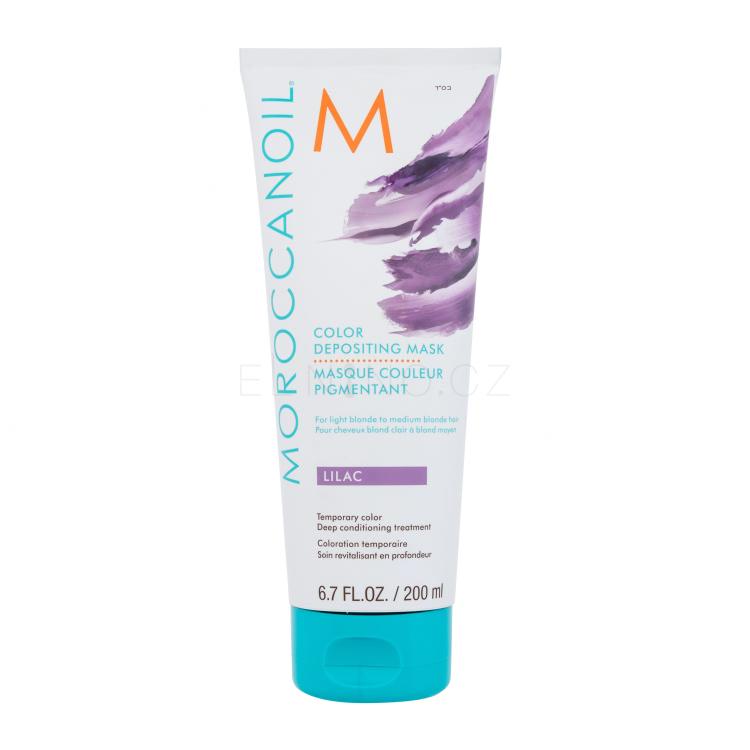 Moroccanoil Color Depositing Mask Barva na vlasy pro ženy 200 ml Odstín Lilac