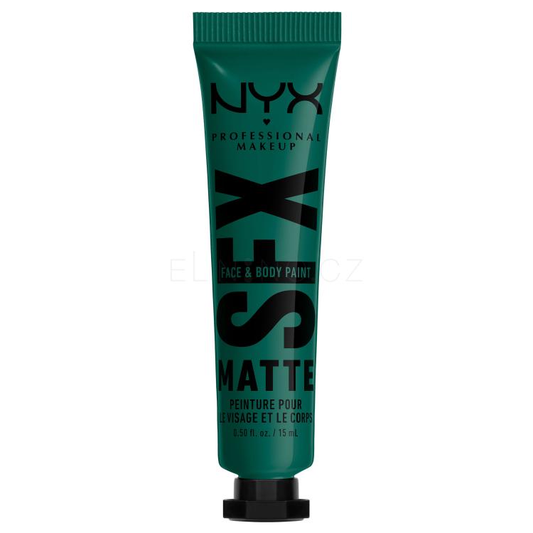 NYX Professional Makeup SFX Face And Body Paint Matte Make-up pro ženy 15 ml Odstín 04 Must Sea