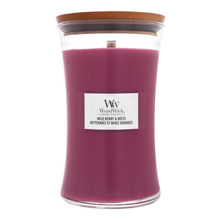 WoodWick Wild Berry &amp; Beets Vonná svíčka 610 g