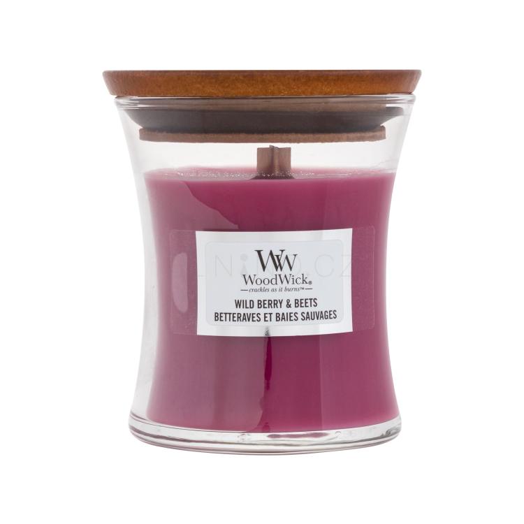 WoodWick Wild Berry &amp; Beets Vonná svíčka 85 g