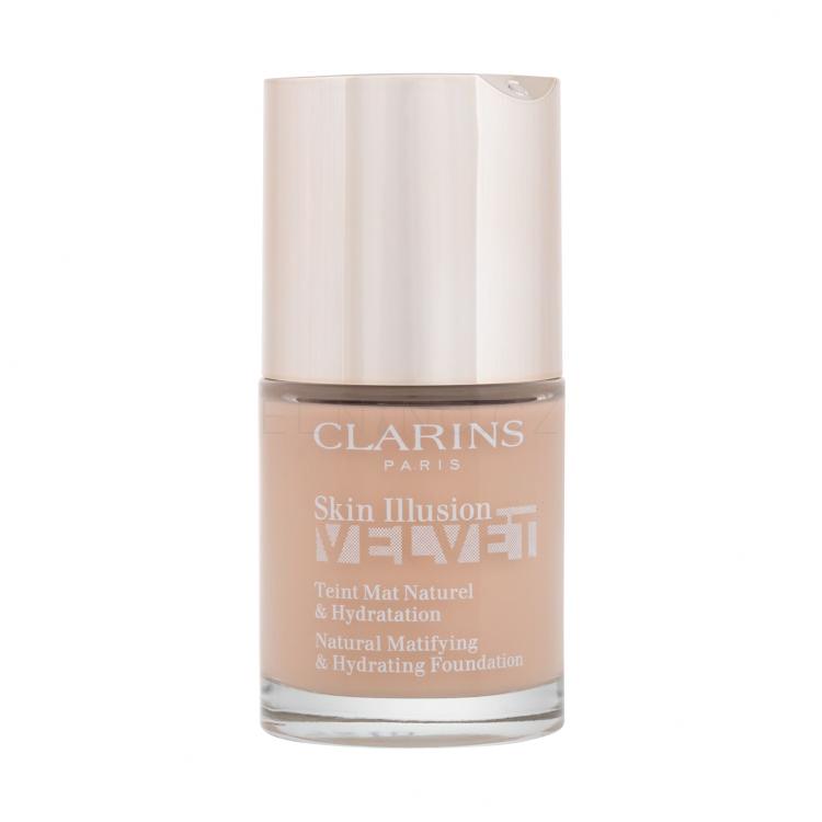 Clarins Skin Illusion Velvet Make-up pro ženy 30 ml Odstín 107C