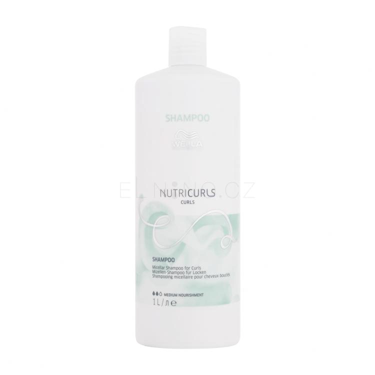 Wella Professionals NutriCurls Curls Micellar Shampoo Šampon pro ženy 1000 ml