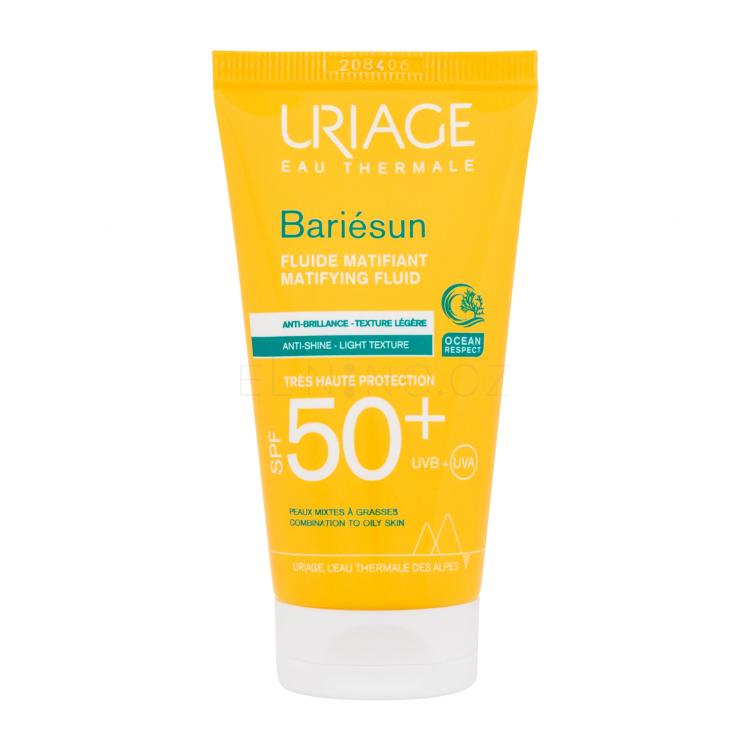 Uriage Bariésun Matifying Fluid SPF50+ Opalovací přípravek na obličej 50 ml