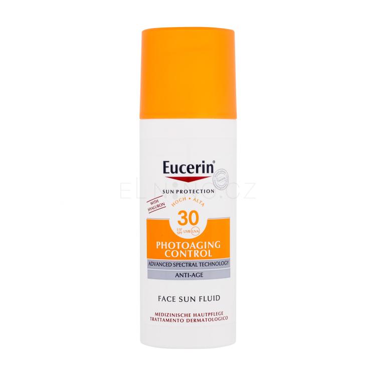Eucerin Sun Protection Photoaging Control Face Sun Fluid SPF30 Opalovací přípravek na obličej pro ženy 50 ml