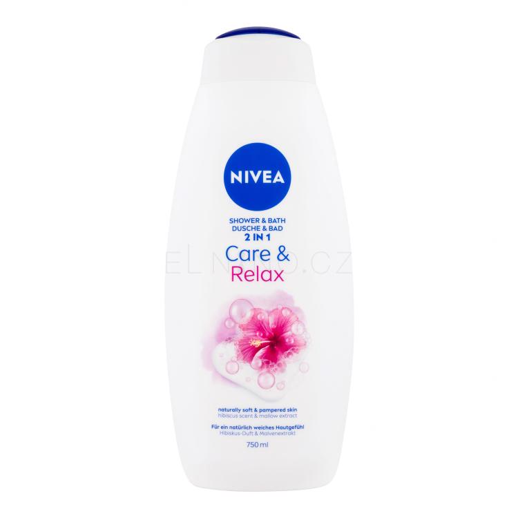 Nivea Care &amp; Relax Sprchový gel pro ženy 750 ml
