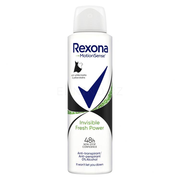 Rexona MotionSense Invisible Fresh Power 48H Antiperspirant pro ženy 150 ml
