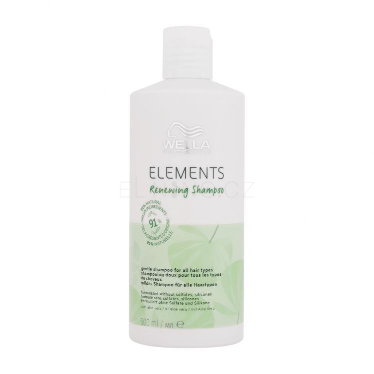 Wella Professionals Elements Renewing Šampon pro ženy 500 ml