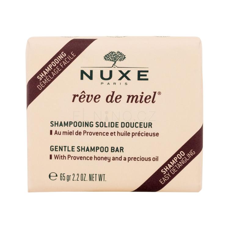 NUXE Rêve de Miel Gentle Shampoo Bar Šampon pro ženy 65 g