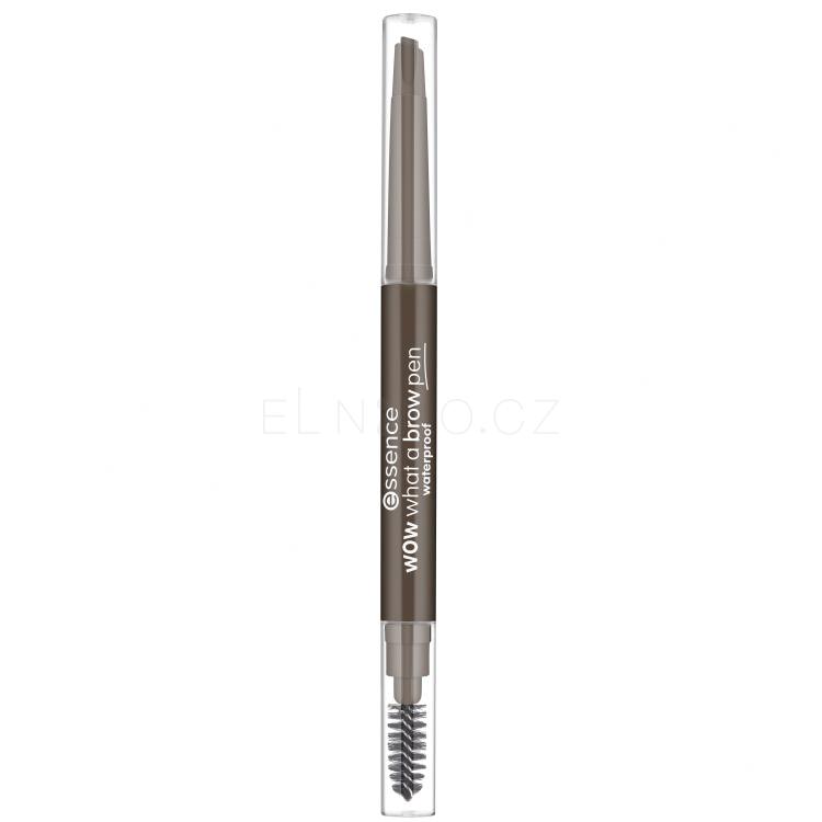 Essence Wow What A Brow Pen Waterproof Tužka na obočí pro ženy 0,2 g Odstín 03 Dark Brown