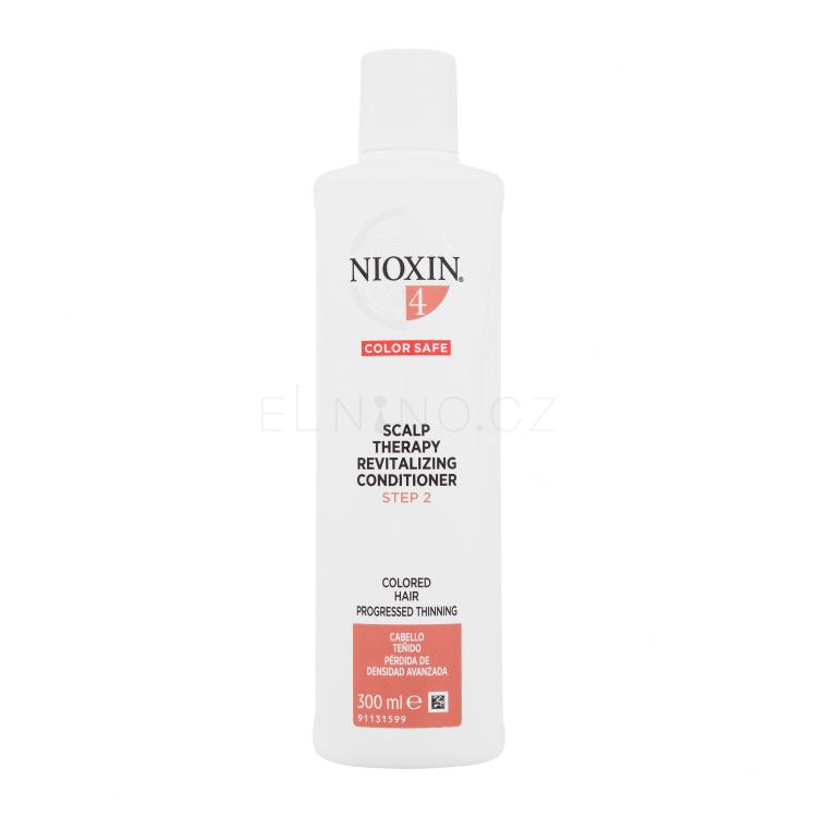 Nioxin System 4 Color Safe Scalp Therapy Revitalizing Conditioner Kondicionér pro ženy 300 ml