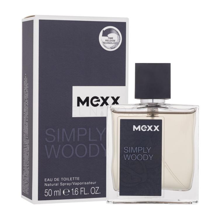 Mexx Simply Woody Toaletní voda pro muže 50 ml