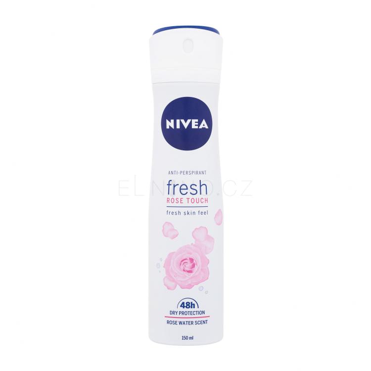 Nivea Rose Touch Fresh Antiperspirant pro ženy 150 ml