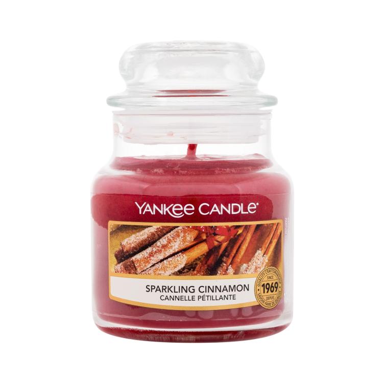 Yankee Candle Sparkling Cinnamon Vonná svíčka 104 g