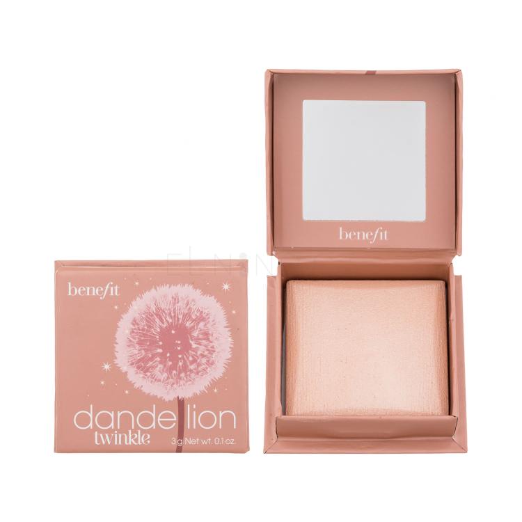 Benefit Dandelion Twinkle Rozjasňovač pro ženy 3 g Odstín Soft Nude-Pink