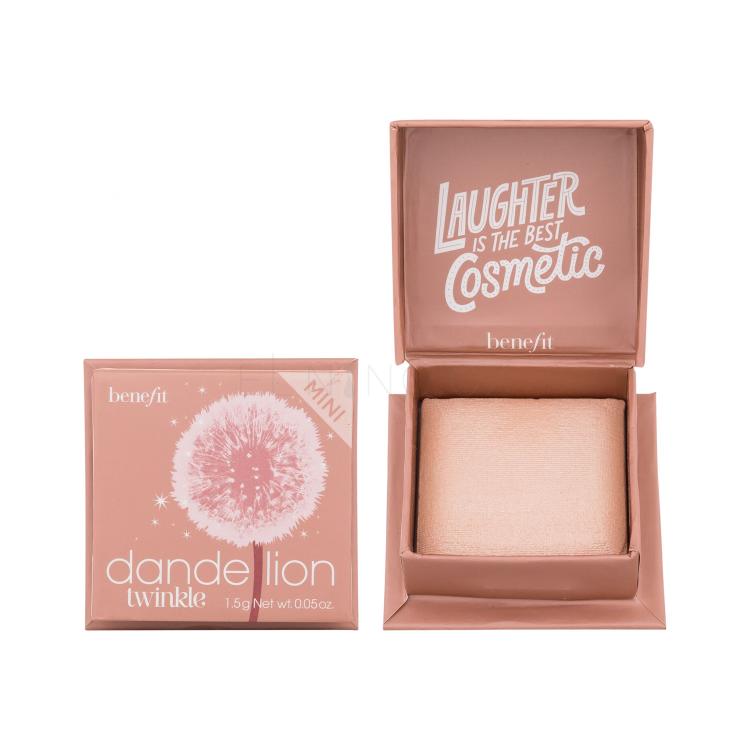 Benefit Dandelion Twinkle Rozjasňovač pro ženy 1,5 g Odstín Soft Nude-Pink